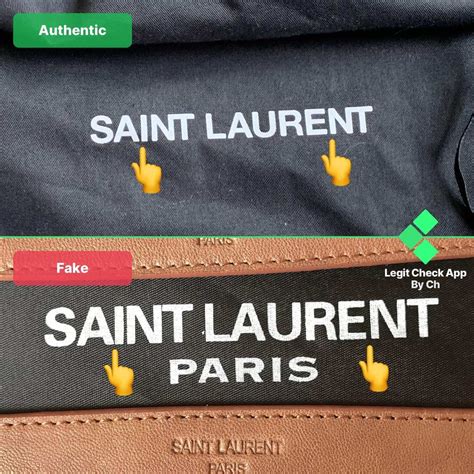 real vs fake ysl belt